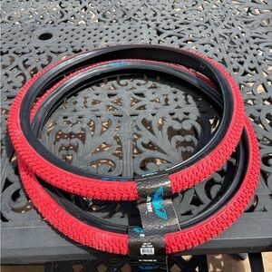 Red SE 24 inch tires brand new